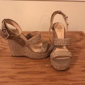 Vince Camuto wedges size 6.5